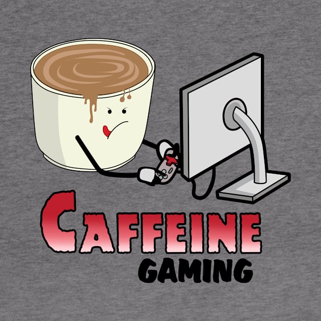 Coffee Caffeine Gaming by ThyShirtProject - Affiliate